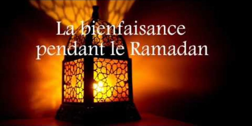 Bienfaisance pendant le Ramadan